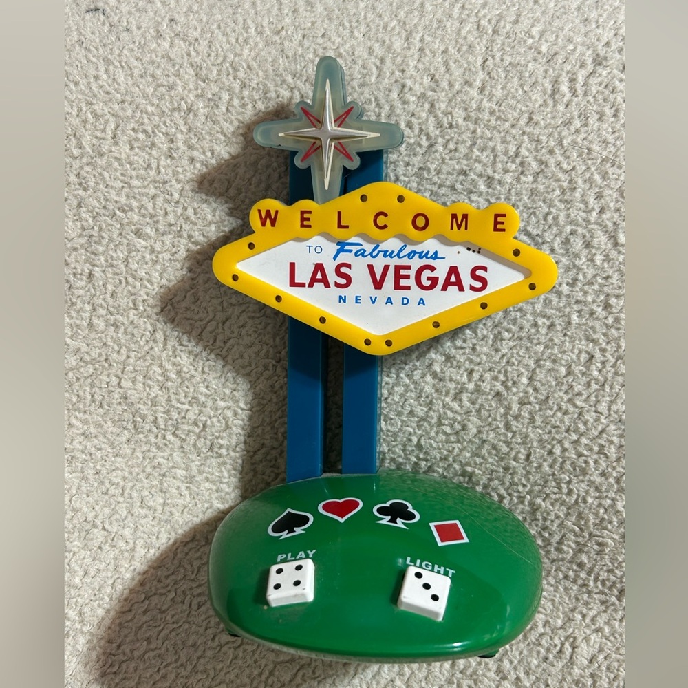 Las Vegas Cute Souvenir Musical Sign